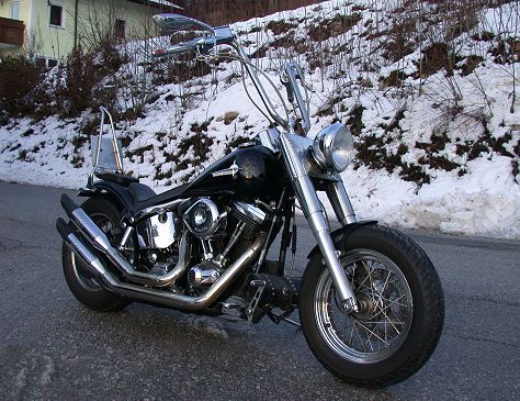 Harley Davidson Softail FLSTF Apehanger